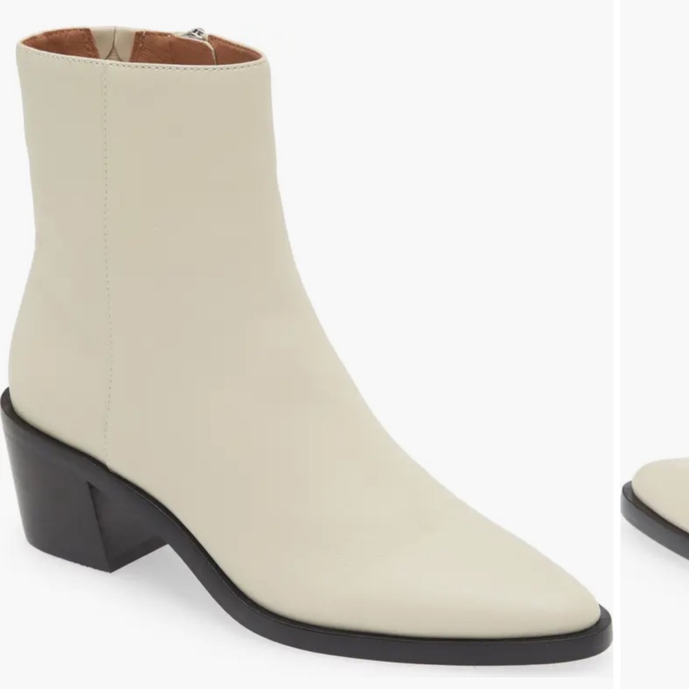Madewell Darcy Boot in off white women’s size 8.5. good condition!